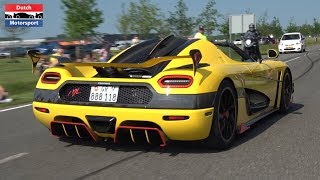 Supercars Leaving Super Car Sunday Assen 2018! Koenigsegg Agera RS ...