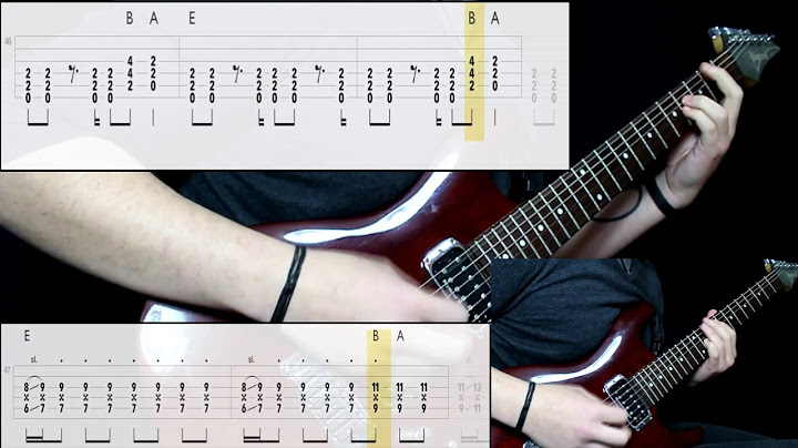 My Own Worst Enemy Guitar version - Guitar performance video thumbnail