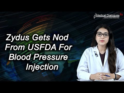 Zydus gets nod from USFDA for blood pressure injection