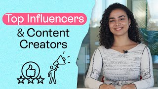 Top Influencers & Top Content Creators per Niche