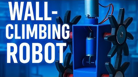 DIY Wall-Climbing Robot with Whegs | Magnetic RHex-Inspired Design