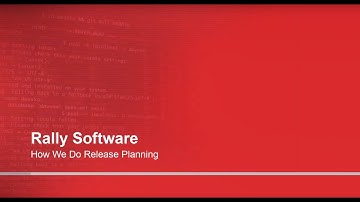 Rally: How We Do Release Planning