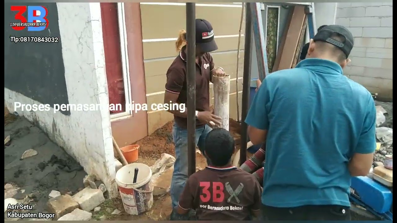 Pengeboran air di Daerah ,Setu sari kec, Cileungsi ,,Kab, Bogor Tlp:08170843032 🙏