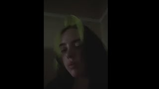 Billie Eilish Instagram Live 21-01-2021