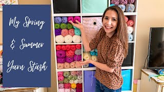 My Spring and Summer Yarn Stash!! 🧶 screenshot 1