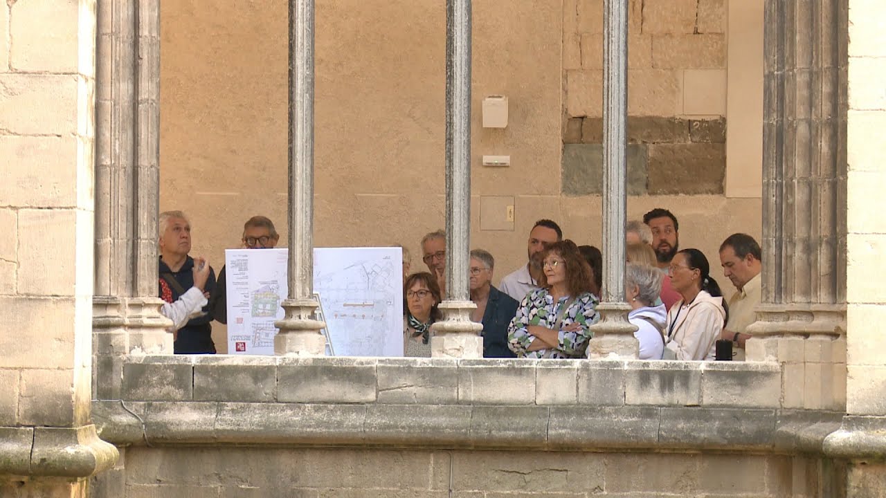 La catedral de Vic mostra el claustre gòtic després de la restauració