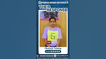 Testimonial Of Yoddhaa Defence Institute | SSB | SSB Interview | GTO | IO | Psychology | UPSC
