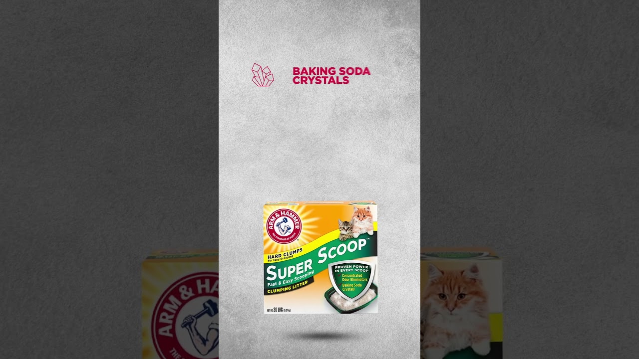 No More Clumps with Arm&Hammer Superscoop 