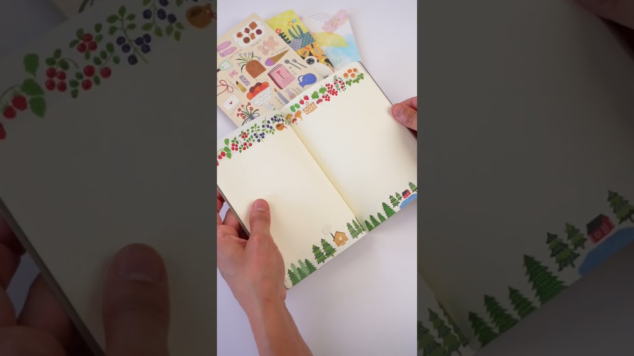 quaderni illustrati Yuru Log di Midori