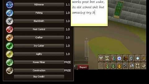 Free runescape bot works after nuke 2011 11/4/2011