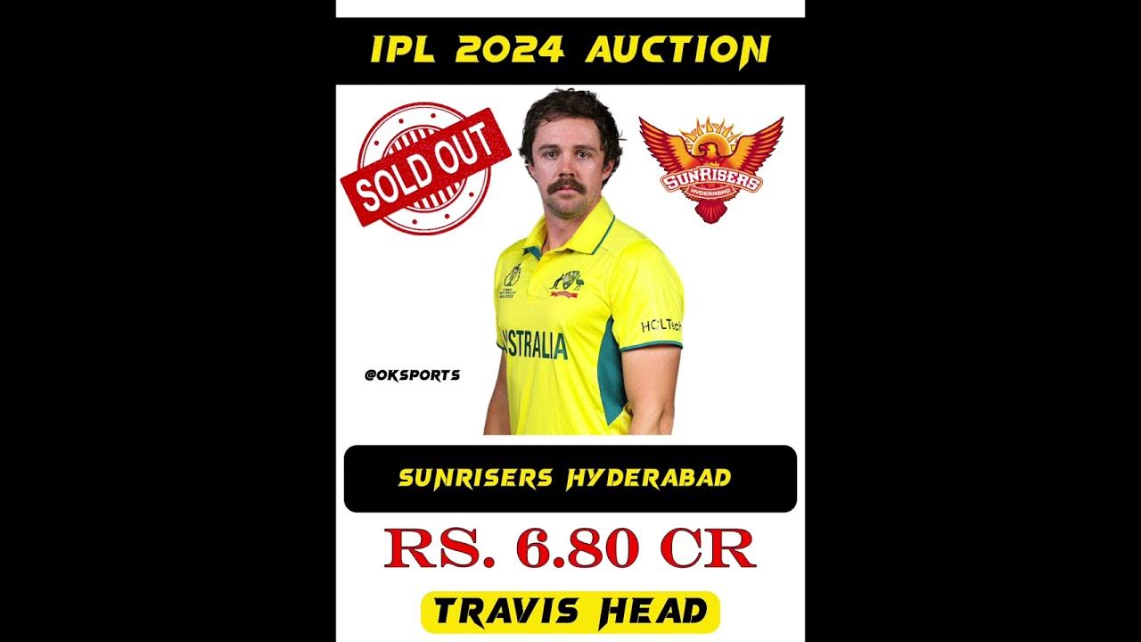Travis Head Sold To Sunrisers Hyderabad Travis Head Ipl Auction travis-head-sold-to-sunrisers-hyderabad-travis-head-ipl-auction