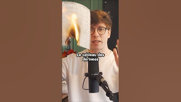 1 FORMULE pour TOUTES tes dérivées en maths ! 🥵
