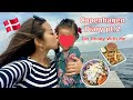【コペンハーゲンVlog 2】お出かけ準備｜食べたもの&買ったもの😋🇩🇰作った朝食｜大人気の市場でランチ🐟