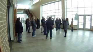 Alumni Welcome and Conference Center tour at UW Oshkosh