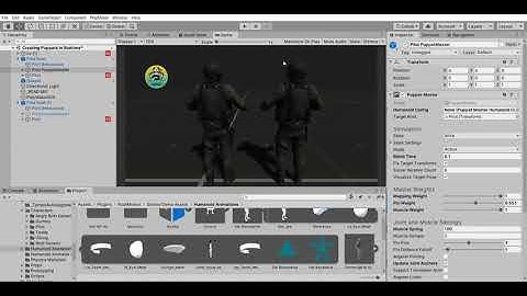 How to make a active ragdoll in unity 3d playmaker