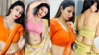 Viral Awesome dance performance by smayra| Hot Saree Dance| Navel Girl