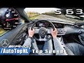 NEW! S63 AMG Coupe | AUTOBAHN POV | ACCELERATION & TOP SPEED by AutoTopNL