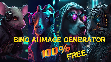 Microsoft Bing Free AI Image Generator || Midjourney Alternative || Free AI image generator || Bing