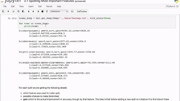 Practical XGBoost in Python - 2.1 - Spotting Most Important Features