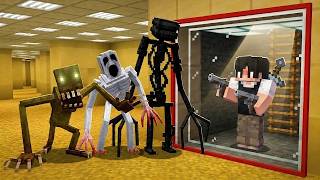 SURVIVRE à TOUTES les ENTITÉS des BACKROOMS dans Minecraf...