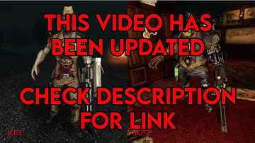 OLD. SEE DESCRIPTION FOR UPDATED VIDEO. Killing Floor Halloween Zed Comparison/Evolution (KF1/KF2)