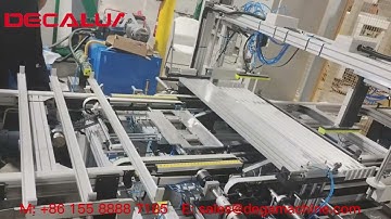PV Solar Frame Automatic Palletizer Stacking Machine