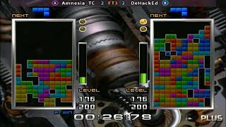 Tetris The Absolute The Grand Master 2 - Amnesia_TC vs DeHackEd FT3