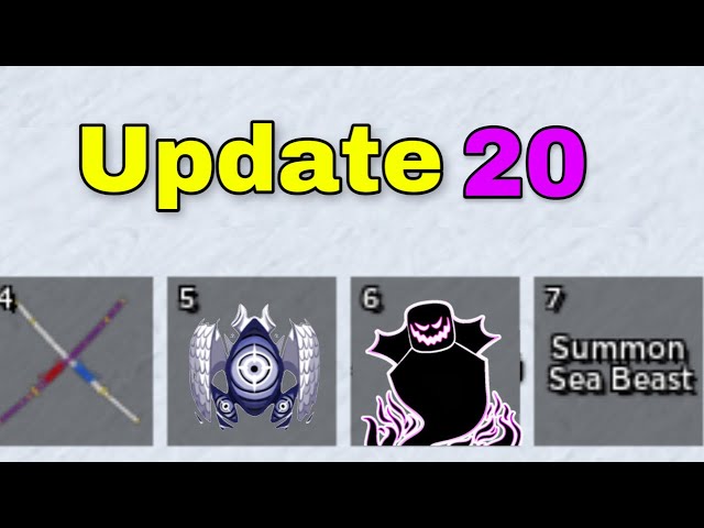 😱Update 20 - Kitsune Fruit & Shadow Awakening.. ( Blox Fruits ) 