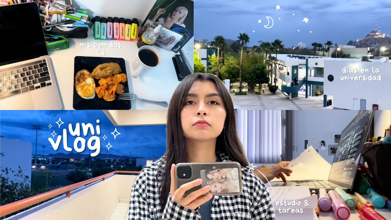 5AM morning routine ☕️ & mi vida diaria como universitaria viviendo sola | uni vlog 🌳˚୨୧⋆｡˚ ⋆