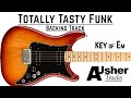 Tasty Funk Jam in E minor | Guitar Backing Track
