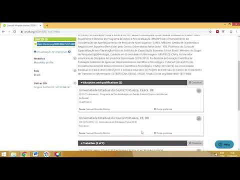 Como criar o ORCID e vincular ao Lattes