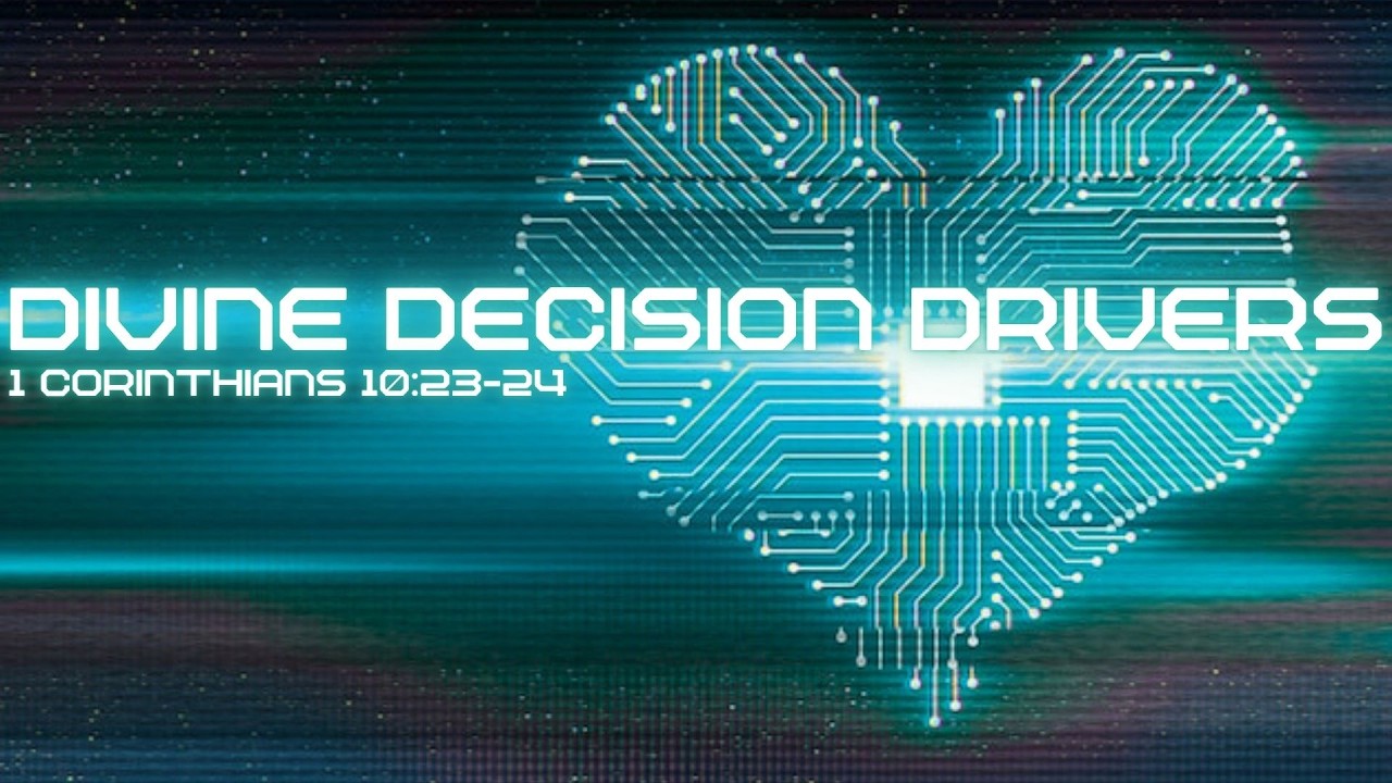 Divine Decision Drivers: 1st Corinthians 10:23-24 - YouTube