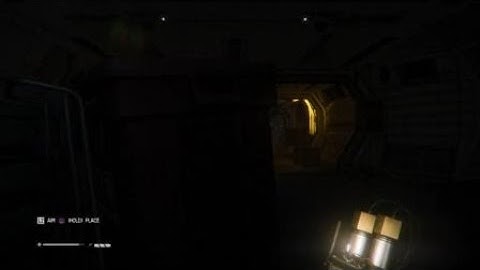 He Can’t See Us If We Don’t Move [Alien: Isolation]