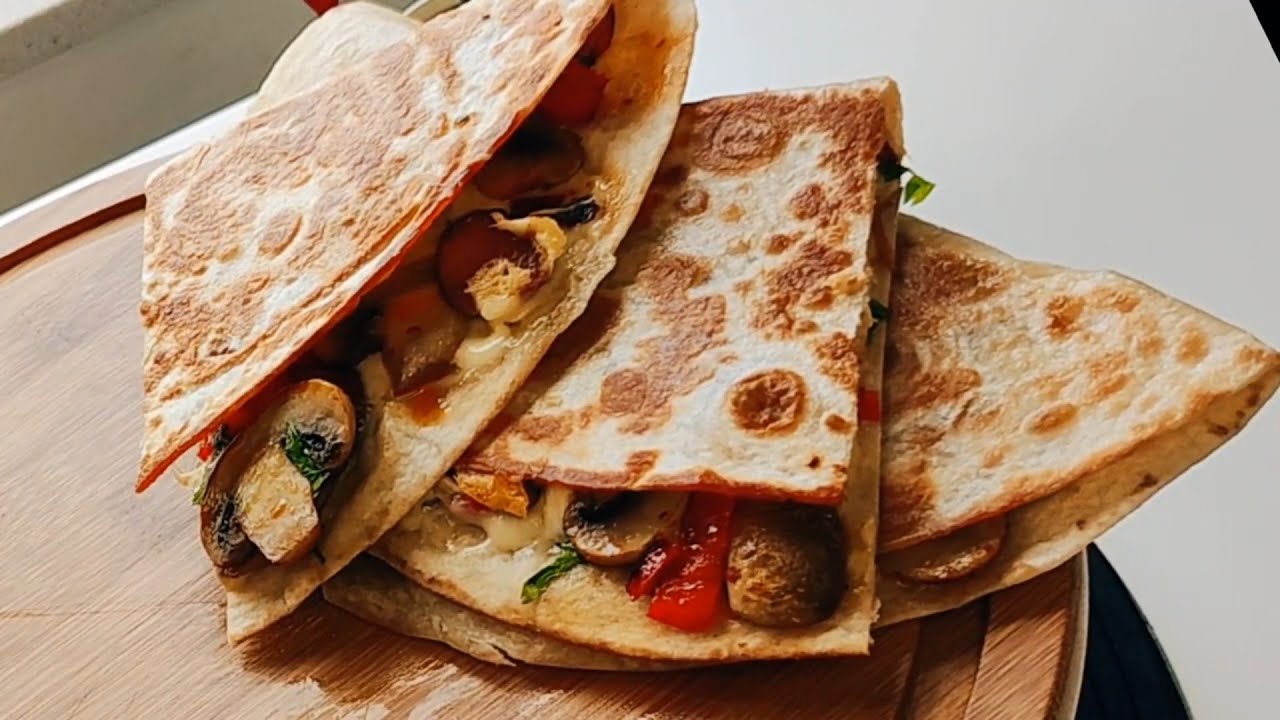 Тако с грибами для хот-догов, обертка с грибами для хот-догов, рецепт тако,