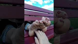 Tickling Sunshines Feet 