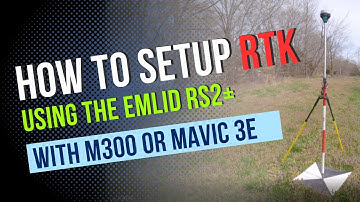 How to setup RTK with Emlid RS2+ and M3E or M300