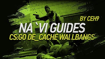 CS:GO de_cache wallbangs by ceh9 // Прострелы на де_кэш