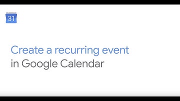 Create a recurring event in Google Calendar