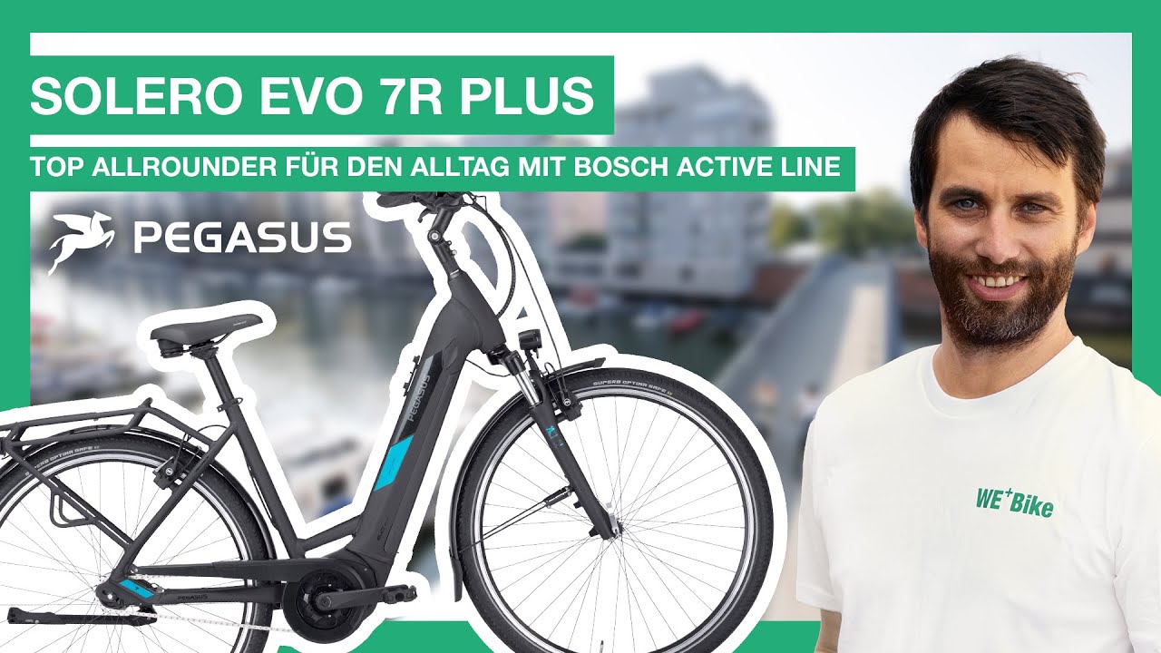 PEGASUS Solero EVO 7R Plus | Trekking E-Bike mit TOP Preis-Leistung!