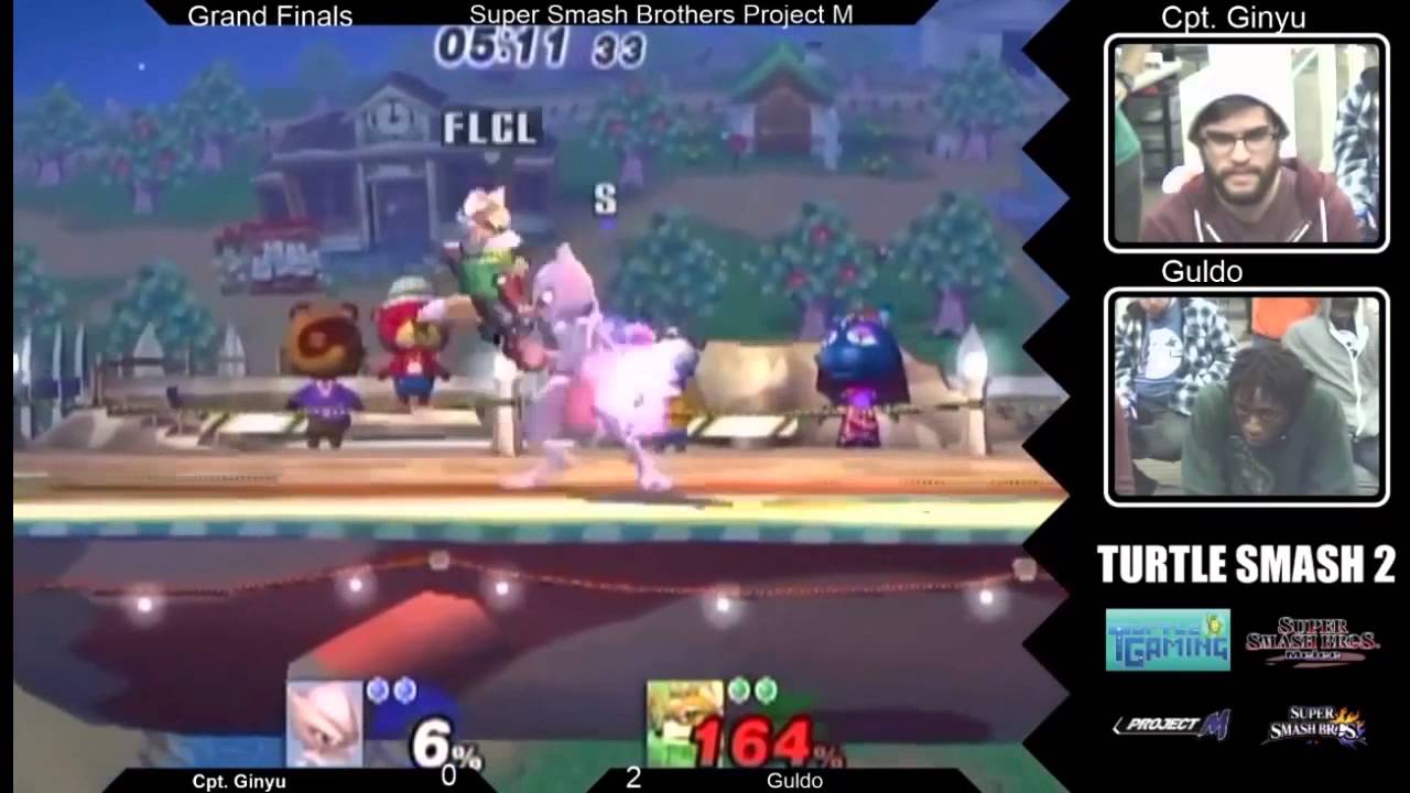 Turtle Smash 2 Project M Grand Finals Cpt. Ginyu (Random) vs Guldo