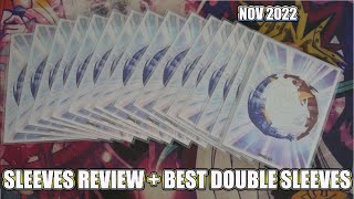 YUGIOH Elemental Hero Sleeves Review BEST way to double Sleeve them.