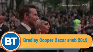 Bradley Cooper is 'embarrassed' by his Oscars snub!