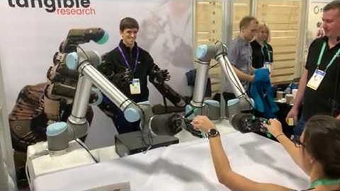 HaptX Gloves at CES 2020