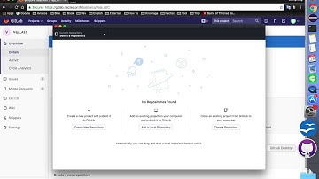 Using github desktop with gitlab