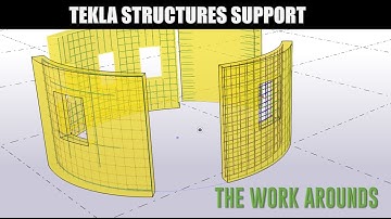 Curve Wall with Rebar and Mesh Details