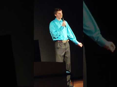 Second Talent show at Surry Early College singing "Die from a Broken Heart by Maddie and Tae"