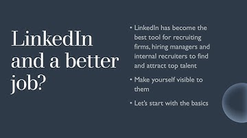 4 Quick Tips to Upgrade your LinkedIn Profile and help YOU find a job