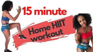 15-minute fat-burning home full body HIIT workout with no equipment: Fit over 40
