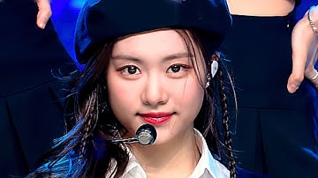 le sserafim’s ‘blue flame’ in 5x speed but normal when it’s garam’s parts