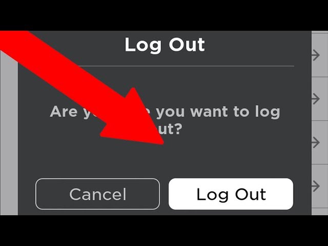 How to Sign Out of Roblox 